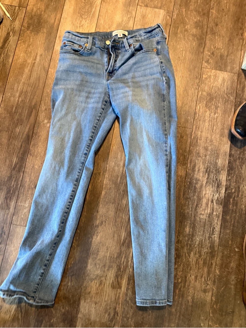 Lucky Brand Light Blue Ankle Skinny Jeans